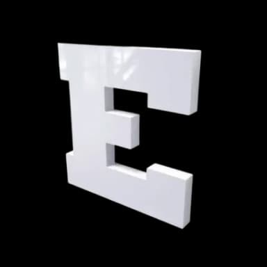 Vollacryl-Buchstaben